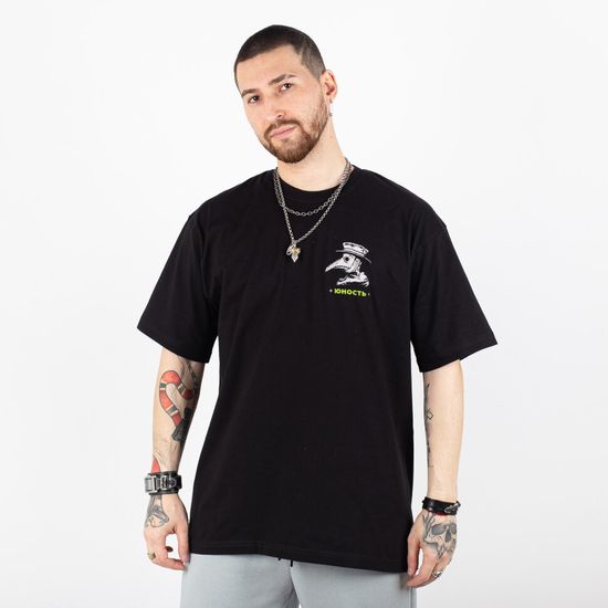 Футболка ЮНОСТЬ™ x Shamanized «Исцеление Мира» (Черный)