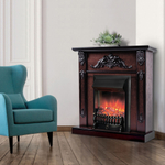 Каминокомплект Real Flame Anita Corner AO с очагом Fobos Lux Black (угловой) (без пульта)