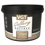 Штукатурка с эффектом камня VGT Gallery №13 кварц с глиттером золото среднезернистая 14 кг