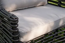 "Ницца" лаунж-зона из искусственного ротанга, цвет бронзовый