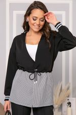 Жакет "На стиле" (блэк/грей) Б5072 LT Collection