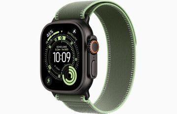 Умные часы Apple Watch Ultra 3, 49 мм, Black Titanium Green/Neon Trail Loop S/M