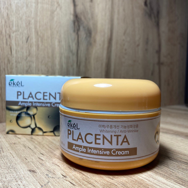 Крем для лица Ekel Placenta Ample Intensive ампульный с плацентой Cream 110 г