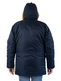 Куртка Аляска N-3B Nord Storm Husky III fleece 2024 (синий - r.blue/orange)
