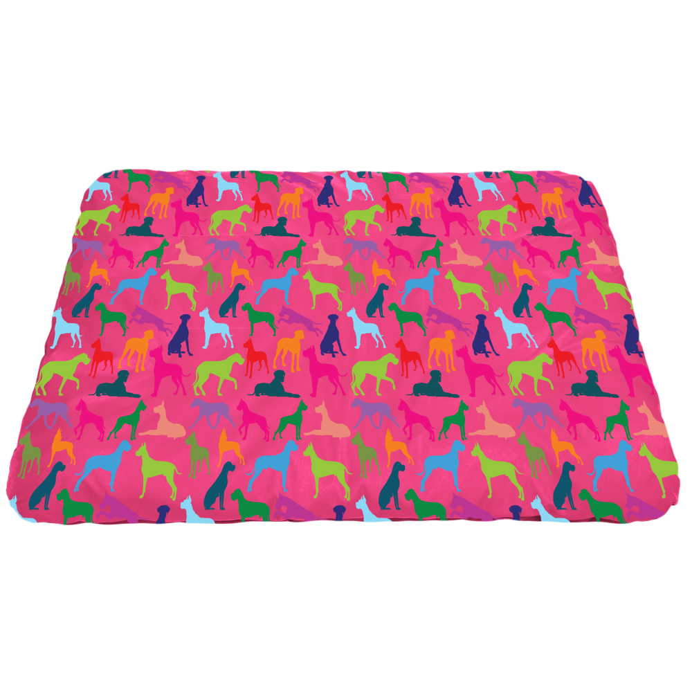 Матрас для собаки "Силуэты Догов"
