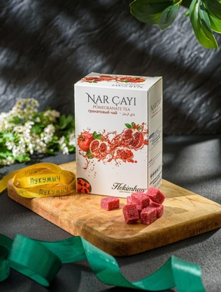 Чай прессованный "Hekimhan" гранатовый 170 гр