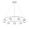 8254/9 COMFI LN26 246 белый металл Светильник подвесной LED GX53 8*7W 220V LUAZANA