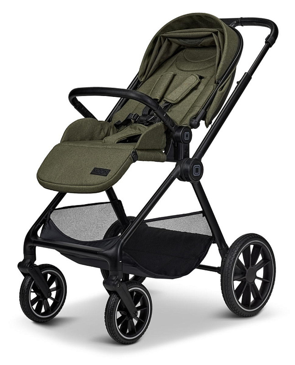 Коляска 2 в 1 Moon Clicc 2025 Moss/Melange