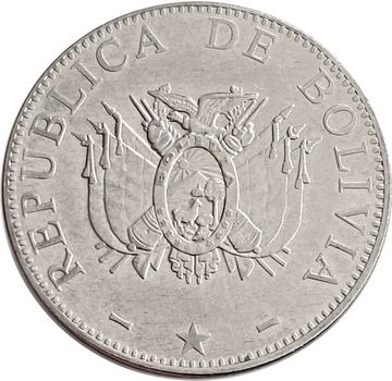 1 боливиано 1987-2008 Боливия