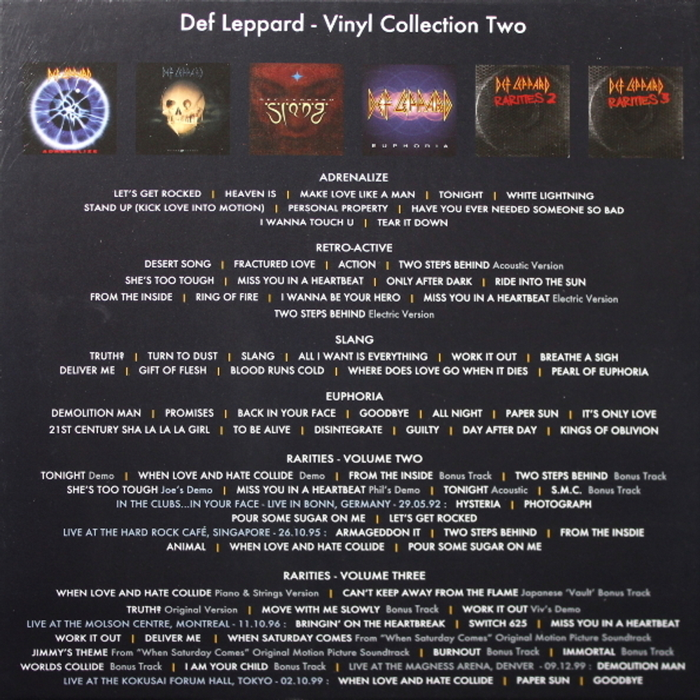 Def Leppard / The Vinyl Collection: Volume Two (10LP)