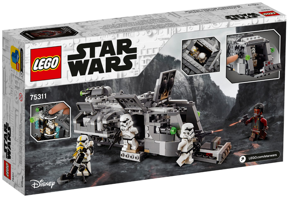Конструктор LEGO Star Wars 75311 Имперский бронированный корвет типа «Мародер»
