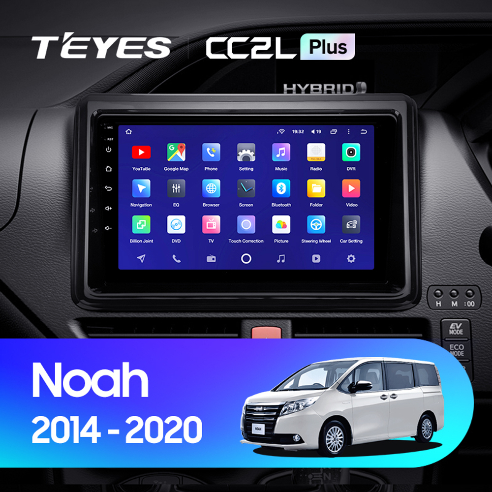 Teyes CC2L Plus 9" для Toyota Noah 2014-2020