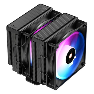 Кулер для процессора Ocypus Delta A62 BK ARGB, 2x120mm ARGB FAN, 6 PIPES, 4-PIN PWM, 500-2000 RPM, 29DBA