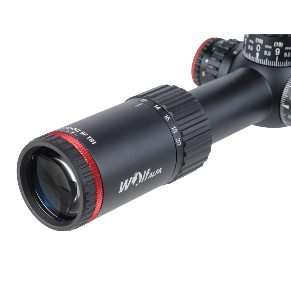 Прицел оптический Veber Wolf Alfa 5-20x50 SF TR1