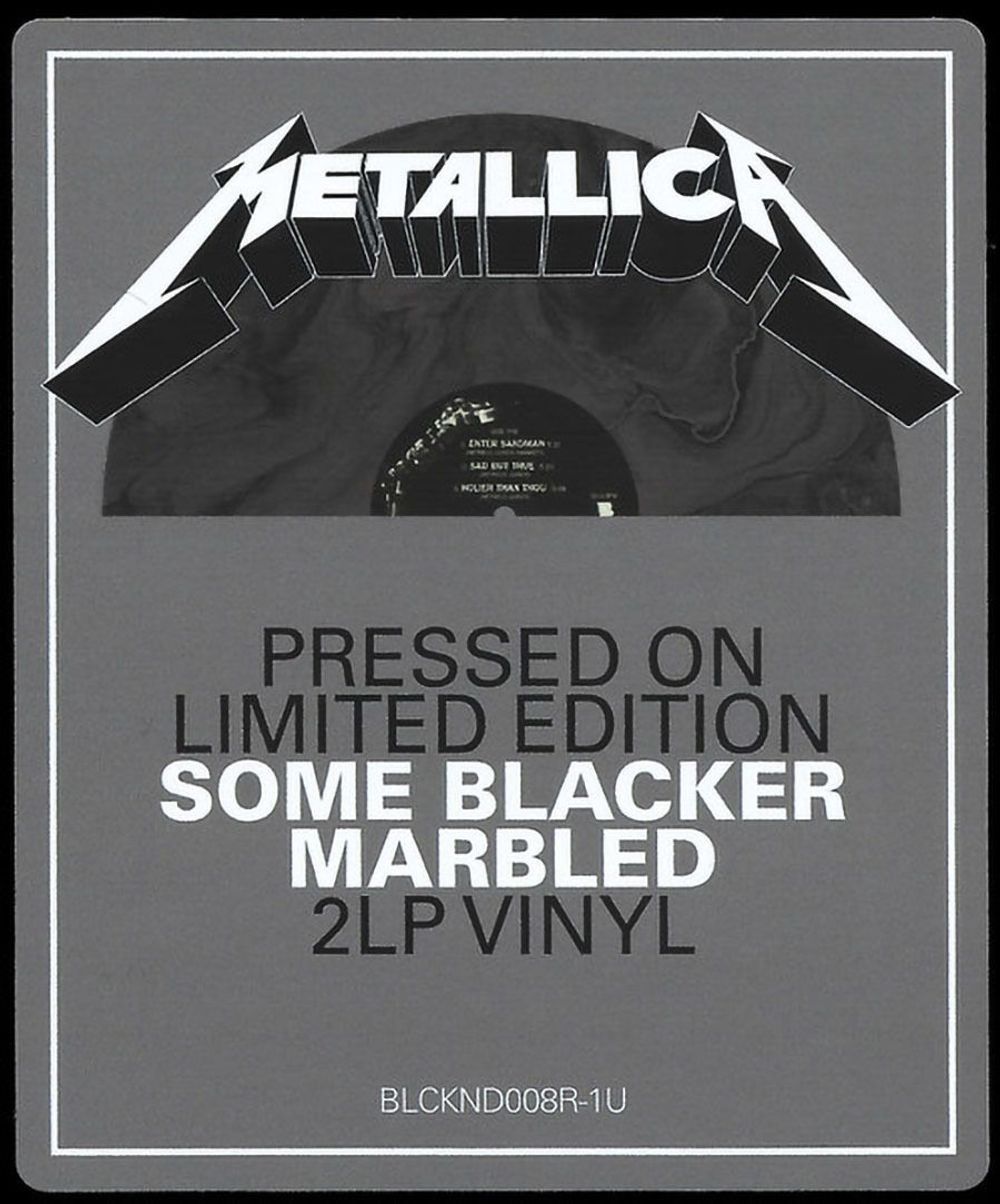 Metallica. Metallica (coloured) (2LP) Новая запечатанная виниловая пластинка Металлика. Черный альбом