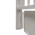 Кровать детская Indigo Norden маятник на колесах, ящик серый