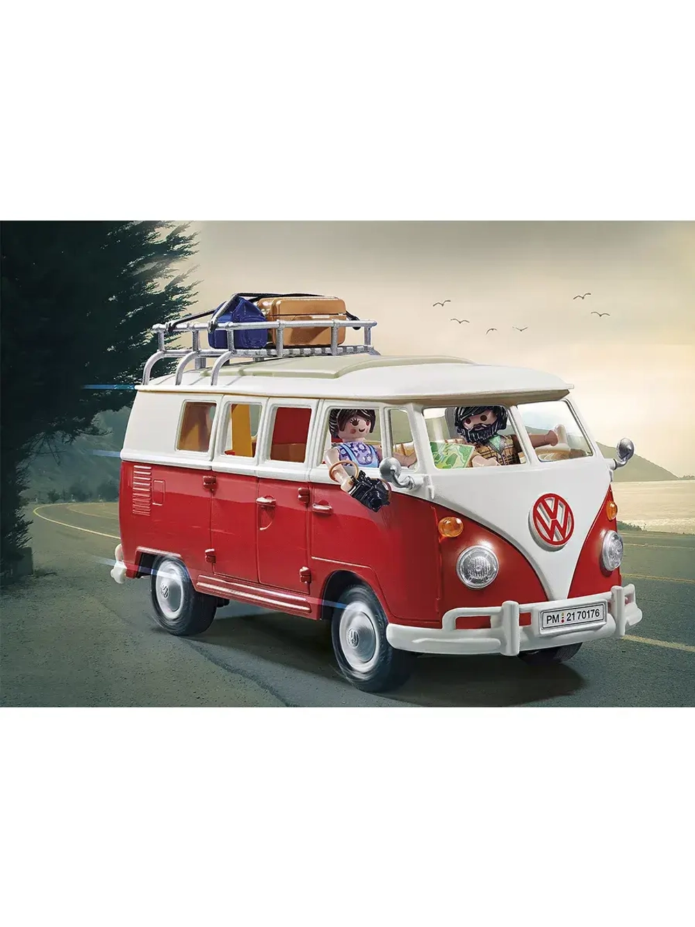 Набор Туристический автобус Volkswagen T1 Playmobil 70176