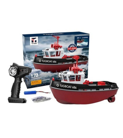 Радиоуправляемый буксир Heng Long Tugboat (зеленый) 2.4G 1/72 RTR