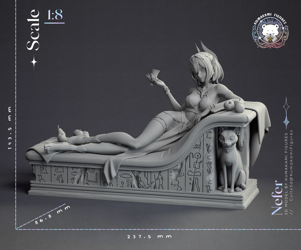 Фигурка Nefer геншин импакт