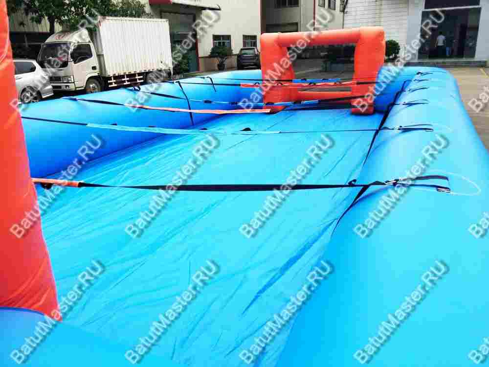 Надувное футбольное поле "Кикер" 12*6*2 м