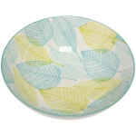 Салатник керамический «Эдельвейс» 22,5*6,5см, желто-голубой