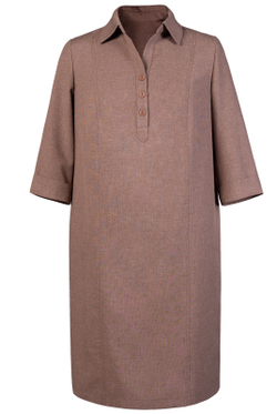 Платье женское 3765АП, кофемилк #38Коф053765АП