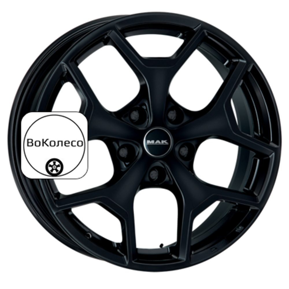 7,5x17/5x108 ET39 D72 Liberty Gloss Black MAK