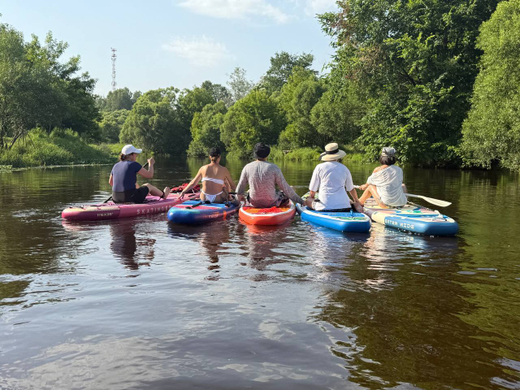 САП тур: Вербилки (ж/д мост) - Гусенки