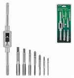 Набор метчиков Волат 87510-08, 8 шт., GCr15, метрическая резьба М3-M12