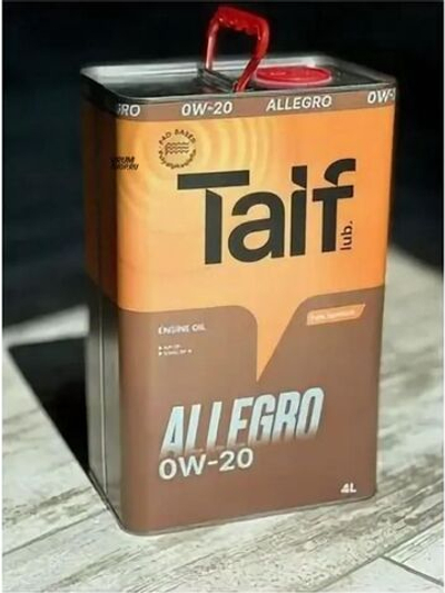 Моторное масло TAIF Allegro 0W-20 Синтетическое ()