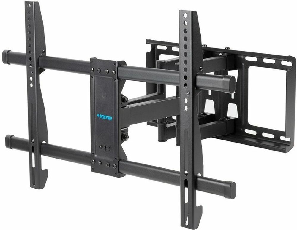 Кронштейн для телевизора Kromax GALACTIC-57 черный 32"-75" макс.60кг настенный поворотно-выдвижной и наклонный (90218)