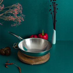 Сковорода-вок с ручкой Castel Pro (28 см)