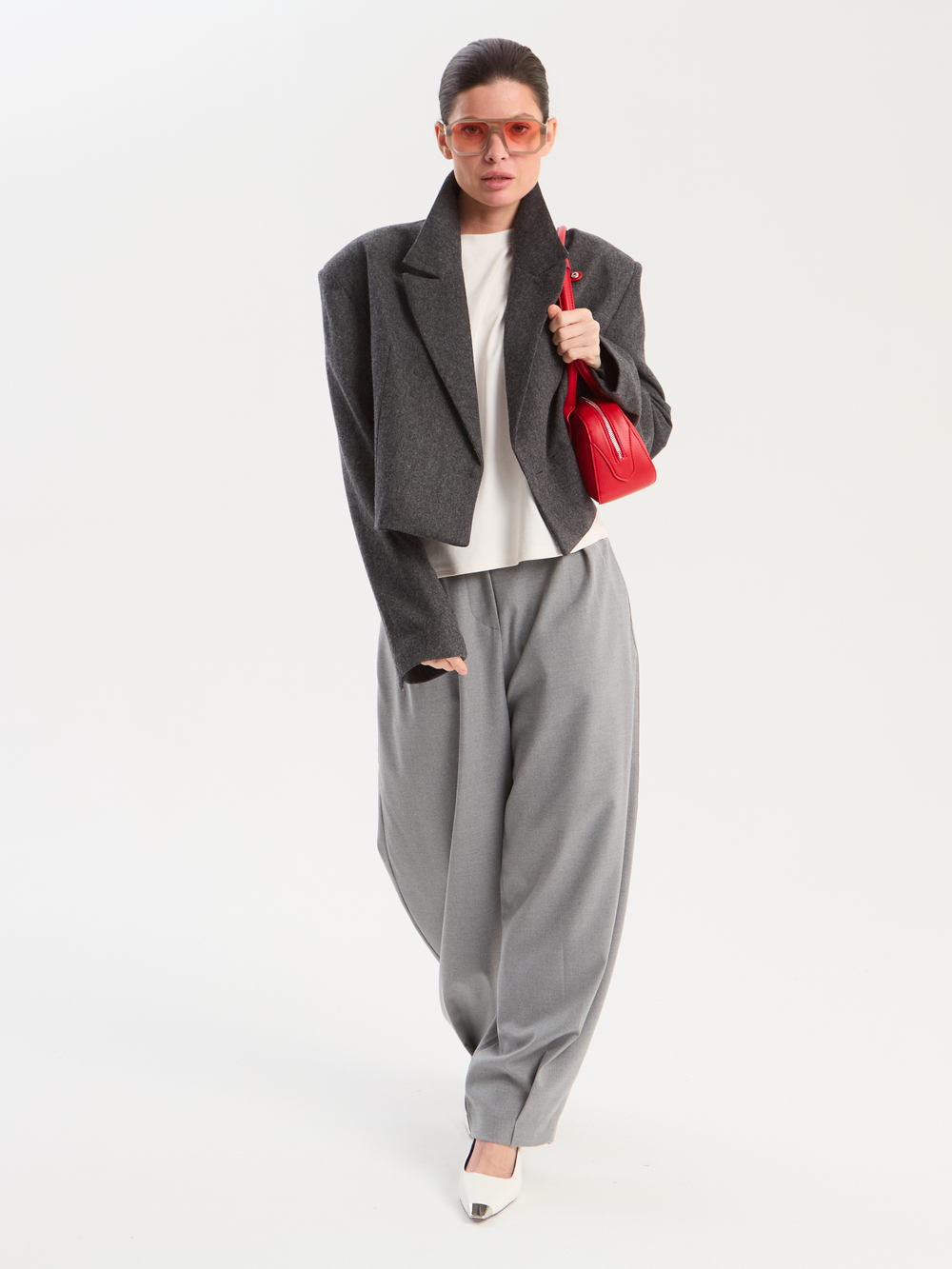 Жакет укороченный