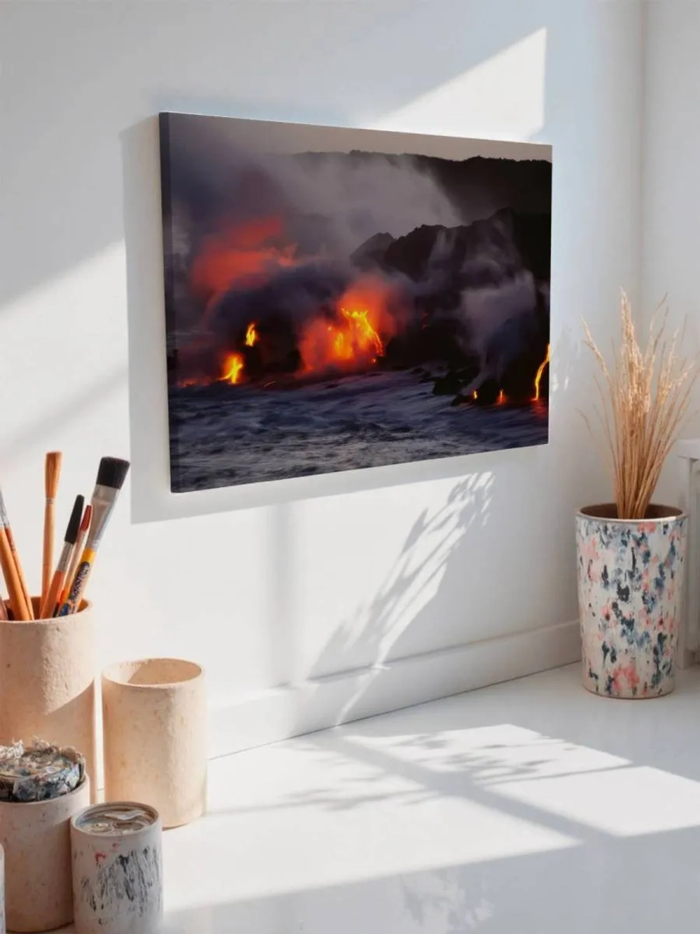 Картина на стену 40 X 50 Лава