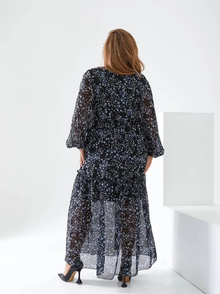 Платье шифон УК-8527