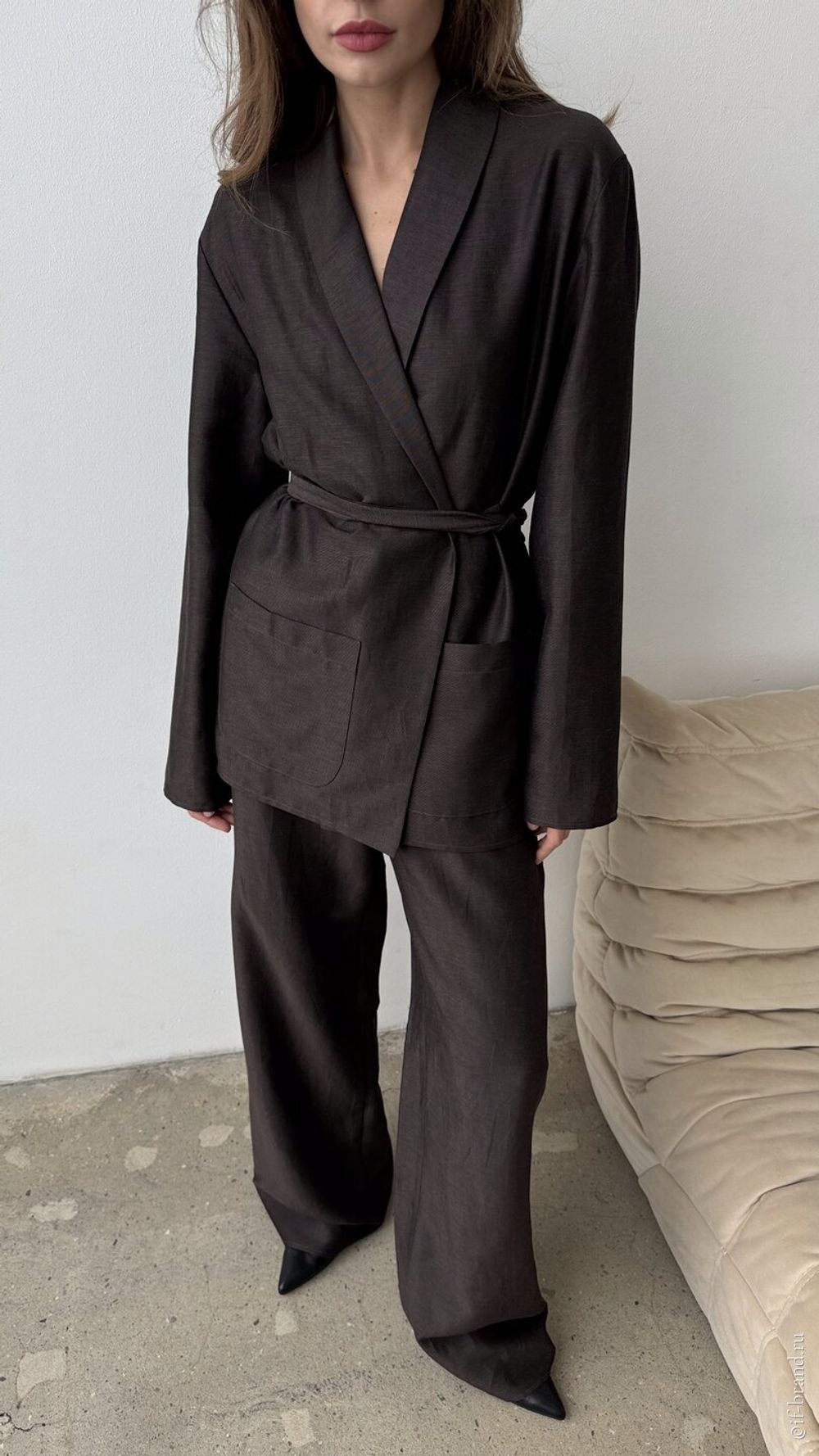 жакет BIENE linen wool