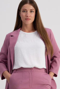 Блузка женская 4677з, белый #30Б094677з