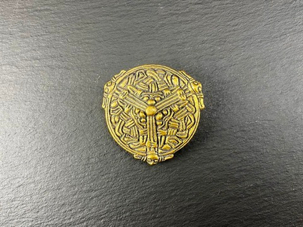 Фибула. Новгород, Рюриково городище 10 в. (круглая)