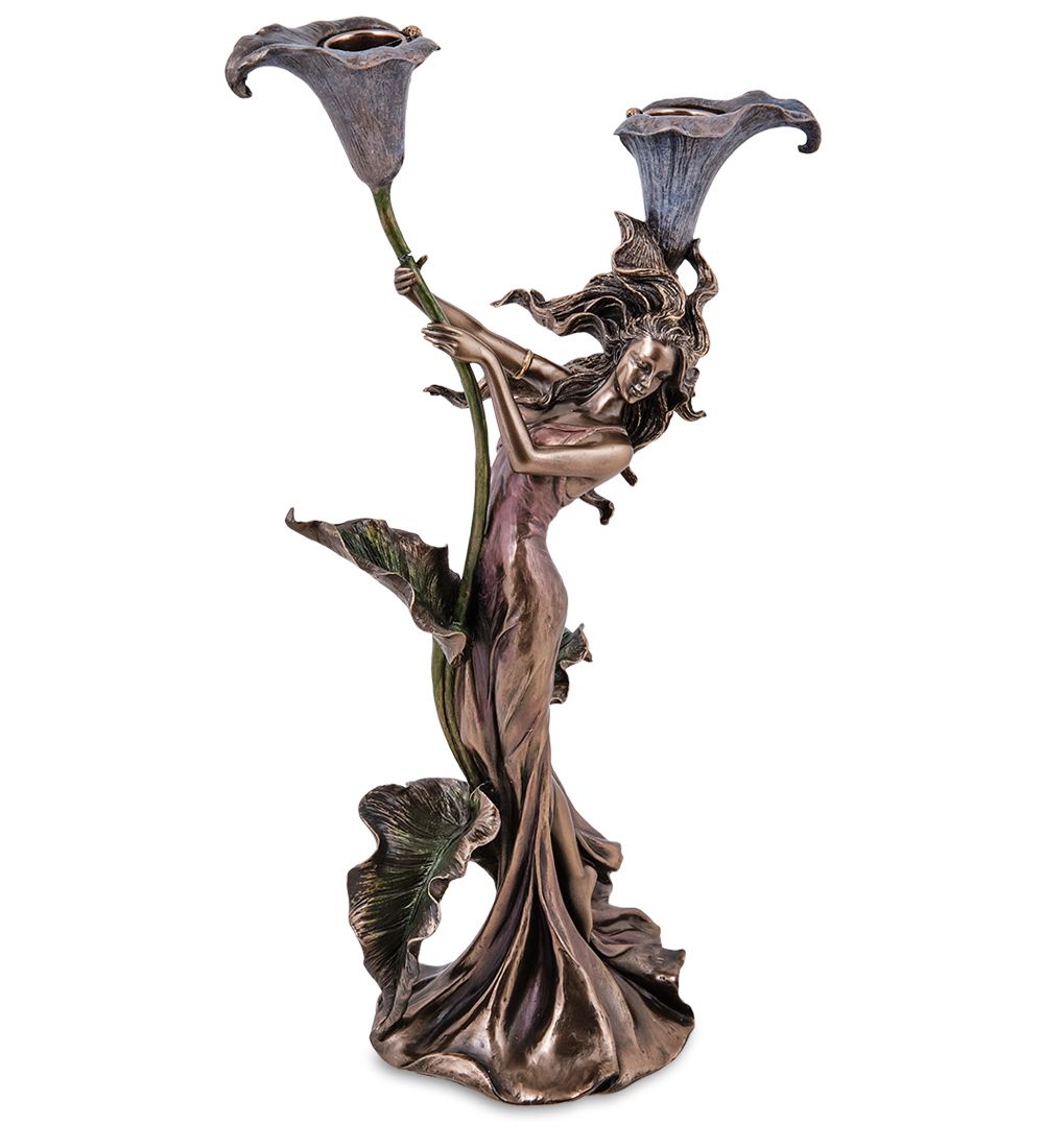 Veronese WS-1292 Подсвечник «Обнимающая каллы»