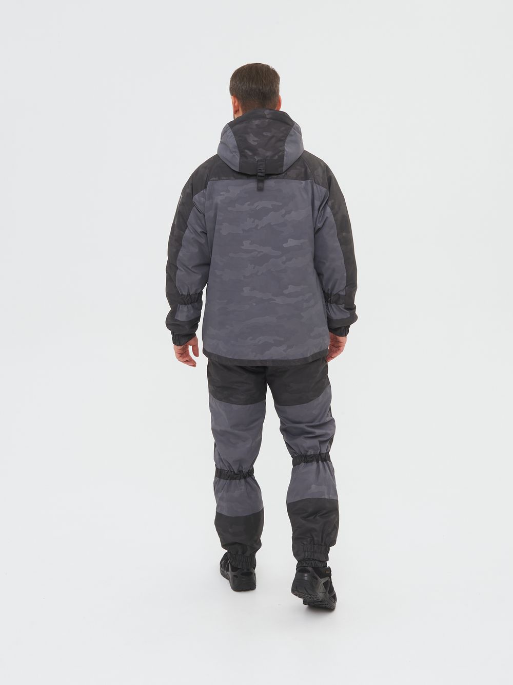 Костюм демисезонный Горка-Люкс ткань Breathable Camo цвет Серый