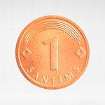 Latvia, 1 Santims, 2008, AU