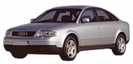 Чехлы на Audi A6 (C5) с 1997-2004г.Задние спинка и сиденье единые