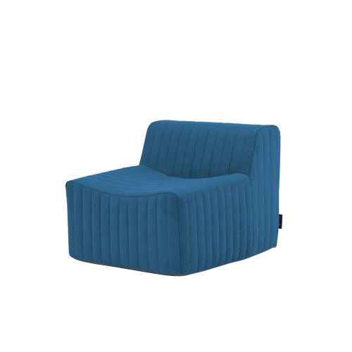 Бескаркасное кресло BuySoft (синий)