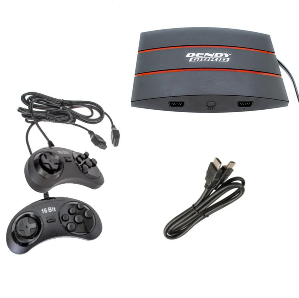 Игровая приставка DENDY Gibrid 2380 игр (8+16bit+Neo+Nintendo)