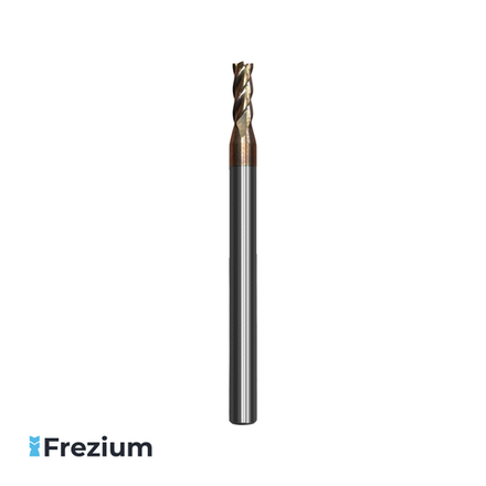 Концевая фреза твердосплавная по металлу "O.G.Germany" (1x4x3x50 Z4)