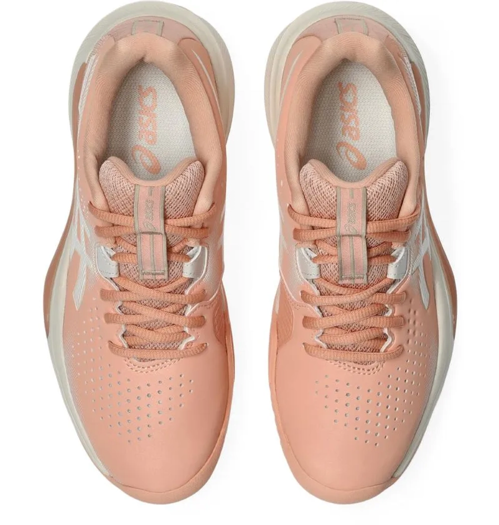 Женские Кроссовки теннисные Asics Gel-Challenger 15 - cantaloupe/white