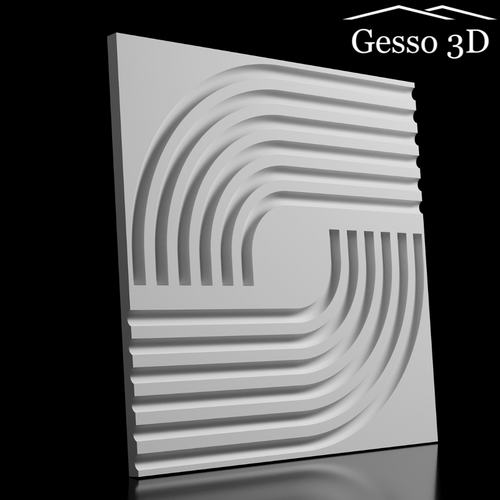 Гипсовая панель Megapolis-4