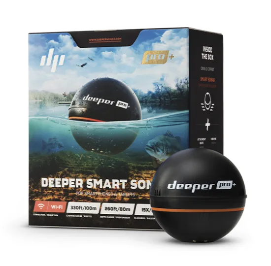Беспроводной эхолот Deeper PRO +