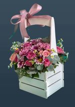 Верстак с розой пионовидной