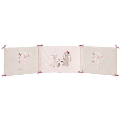 Бортик Nattou Nina, Jade & Lili для кровати универсальный
